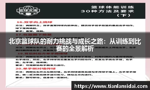 北京篮球队的耐力挑战与成长之路：从训练到比赛的全景解析